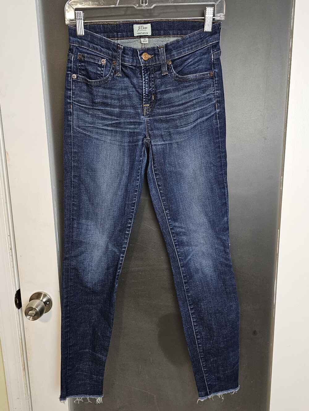 J. Crew Classic Toothpick Denim Skinny Jeans